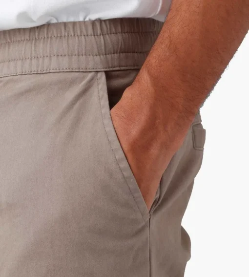 Baskets Heavy Cotton Trousers Stone