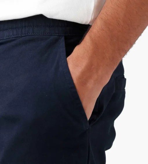 Baskets Heavy Cotton Trousers Navy