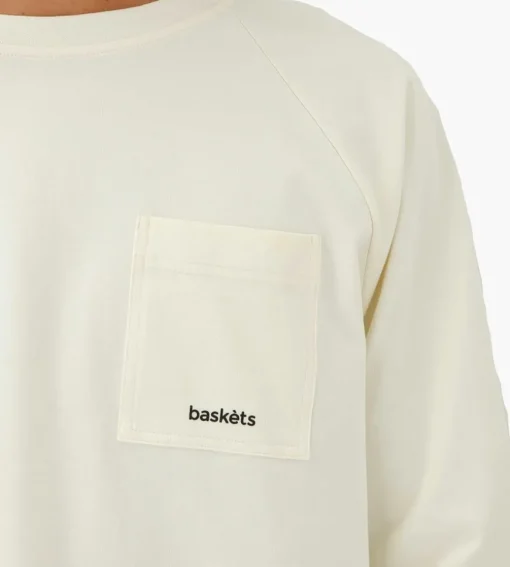 Baskets Heavy Raglan Longsleeve Off White