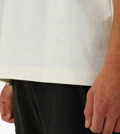 Baskets Heavy Raglan Tee Off White