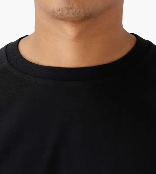 Baskets Heavy Raglan Tee Black