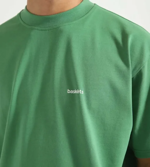 Baskets Modern Essential Tee Pepper Green