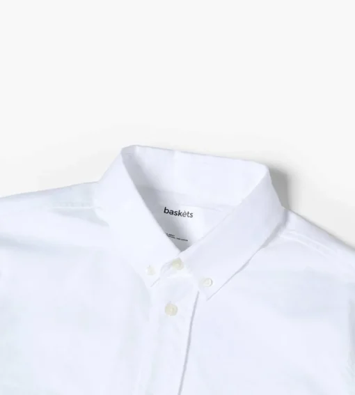 Baskets Oxford Shirt White