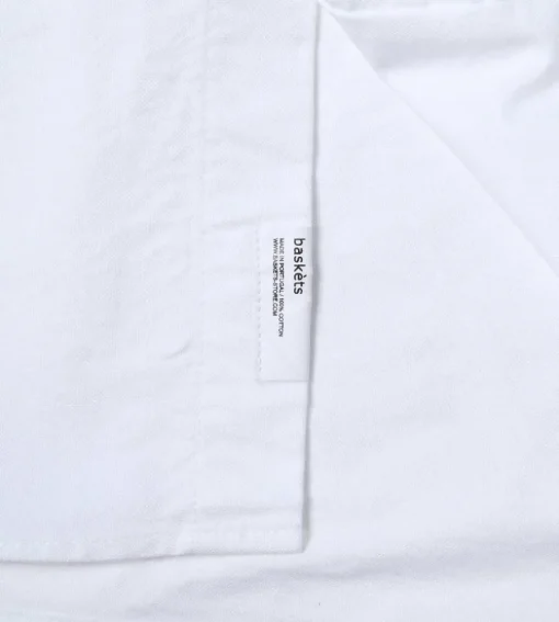 Baskets Oxford Shirt White