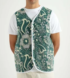 Baskets X Kemkes Bodywarmer Green White