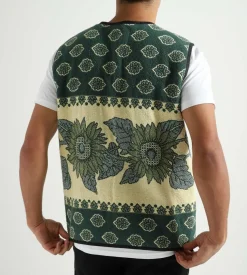 Baskets X Kemkes Bodywarmer Green Sunflower