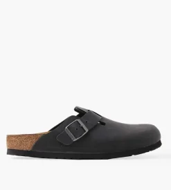 Birkenstock Boston Leoi Black Narrow