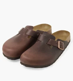 Birkenstock Boston Leoi Habana Narrow