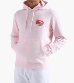 Bisous Skateboards Grease Hoodie Light Pink