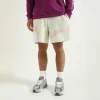 Bisous Skateboards Tie & Dye Shorts Cream