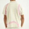 Bisous Skateboards Tie & Dye T-Shirt Cream