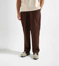 Bram's Fruit Core Twill Trousers Khaki