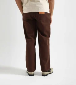 Bram's Fruit Core Twill Trousers Khaki