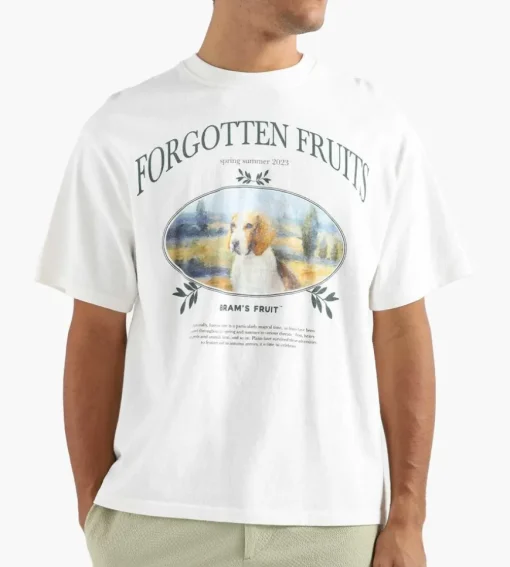 Bram's Fruit Forgotten Fruits Beagle T-Shirt White