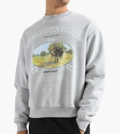 Bram's Fruit Forgotten Fruits Harvest Crewneck Grey