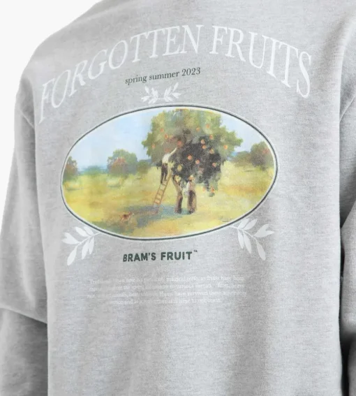 Bram's Fruit Forgotten Fruits Harvest Crewneck Grey