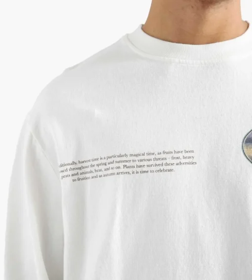 Bram's Fruit Forgotten Fruits Beagle Longsleeve White