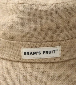 Bram's Fruit Jute Bucket Hat Brown