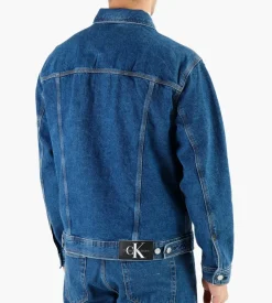 Calvin Klein Archive Denim Jacket Denim Dark