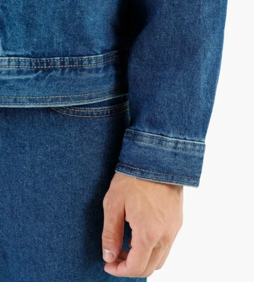 Calvin Klein Archive Denim Jacket Denim Dark