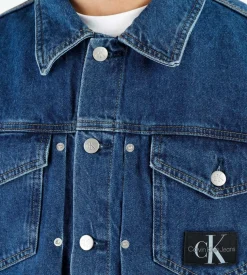 Calvin Klein Archive Denim Jacket Denim Dark