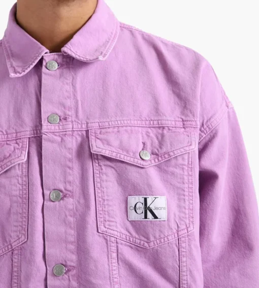 Calvin Klein Extreme Oversized Dad Denim Jacket Denim Medium