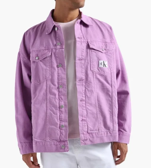 Calvin Klein Extreme Oversized Dad Denim Jacket Denim Medium
