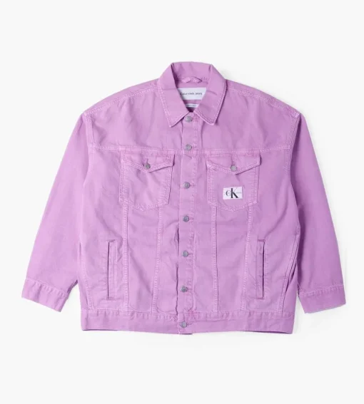 Calvin Klein Extreme Oversized Dad Denim Jacket Denim Medium