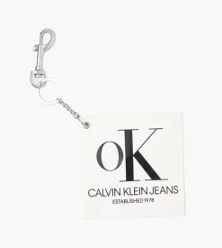 Calvin Klein Modernist Graphic Key Chain Ok Logo