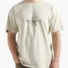 Calvin Klein Monologo Mineral Dye Tee Classic Beige