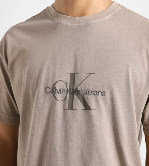 Calvin Klein Monologo Mineral Dye Tee Shitake
