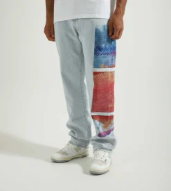 Calvin Klein 90S Straight Denim Light Blue