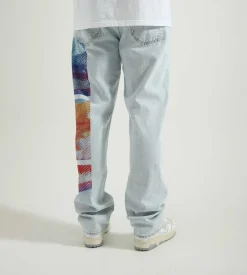 Calvin Klein 90S Straight Denim Light Blue