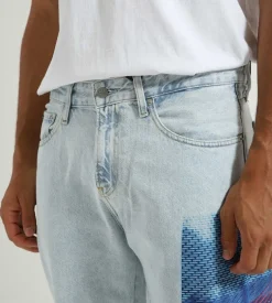 Calvin Klein 90S Straight Denim Light Blue