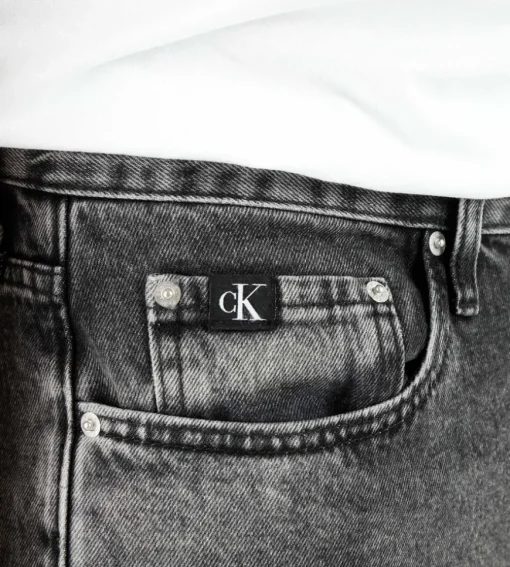Calvin Klein 90S Straight Denim Grey