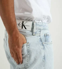 Calvin Klein 90S Straight Denim Light Blue