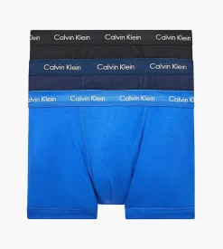 Calvin Klein Trunk 3Pk C-Black Blue Blue