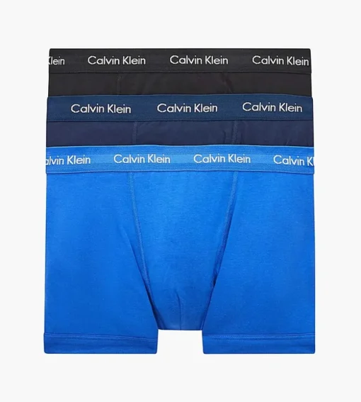 Calvin Klein Trunk 3Pk C-Black Blue Blue