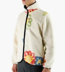 Carne Bollente Field Of The Reams Fleece Jacket White Multi