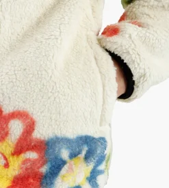 Carne Bollente Field Of The Reams Fleece Jacket White Multi