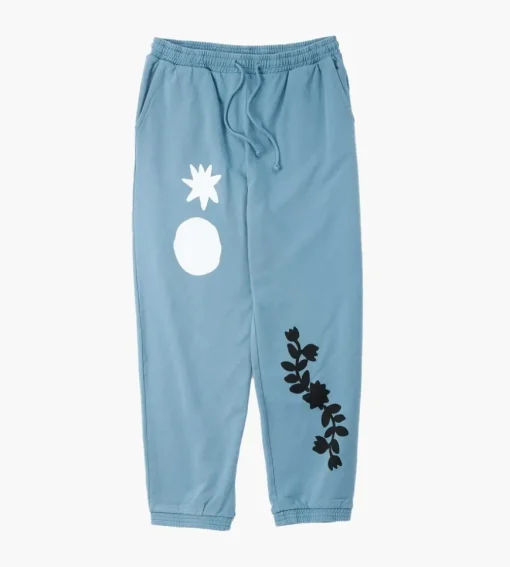 Carne Bollente George In Her Jungle Joggers Washed Blue