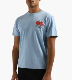 Carne Bollente Lick Me 24/7 T-Shirt Washed Blue