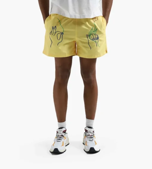 Carne Bollente Tender Hands Shorts Yellow