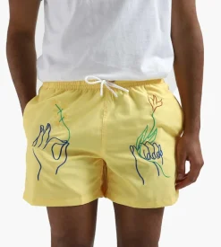 Carne Bollente Tender Hands Shorts Yellow