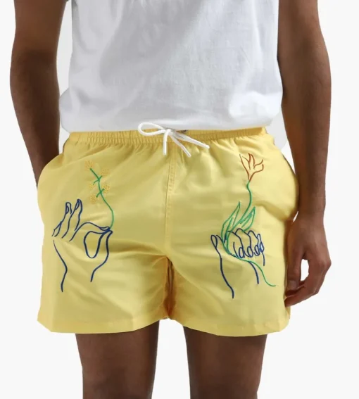 Carne Bollente Tender Hands Shorts Yellow