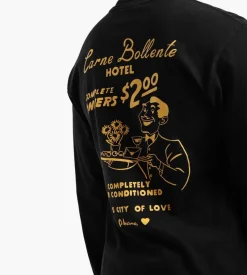 Carne Bollente The Carne Love Hotel Longsleeve Black