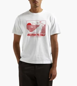 Carne Bollente Welcum To Italy T-Shirt White