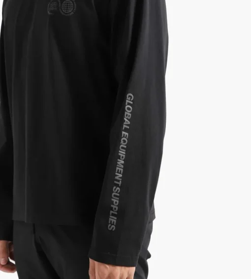 Carrier Goods Longsleeve Tech Tee Black