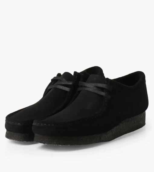 Clarks Originals Wallabee Black Suede