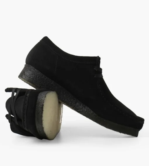 Clarks Originals Wallabee Black Suede